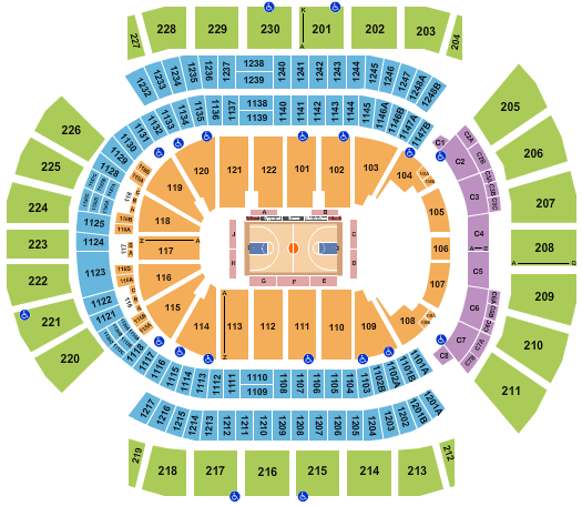 Desert Diamond Arena Harlem Globetrotters Seating Chart